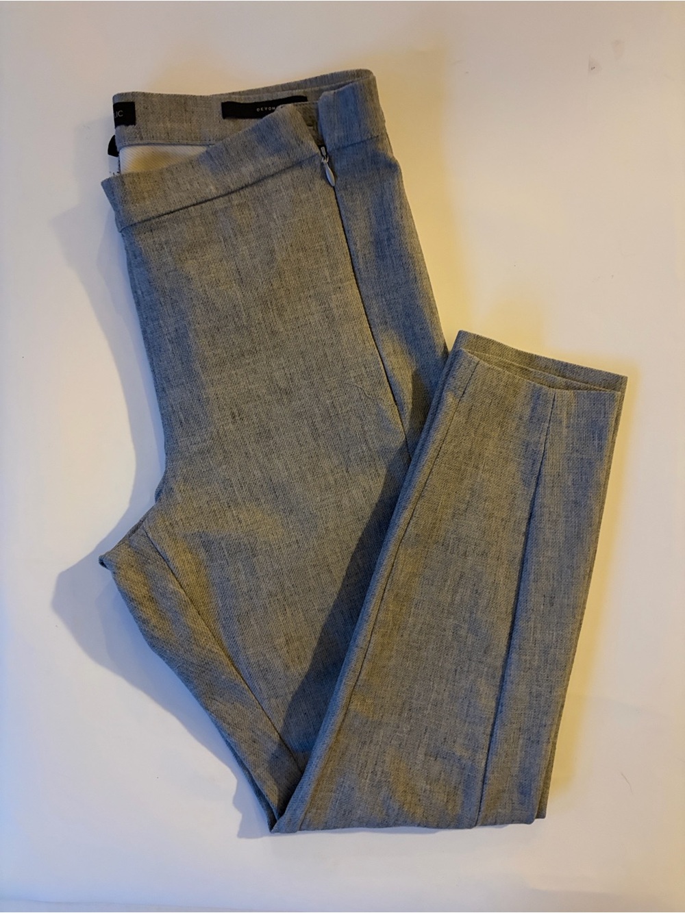 Banana Republic Devon Slim Side Zip Pants